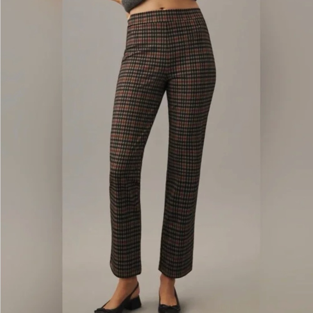 Carnaby Plaid Kick Crop Pants by Sanctuary